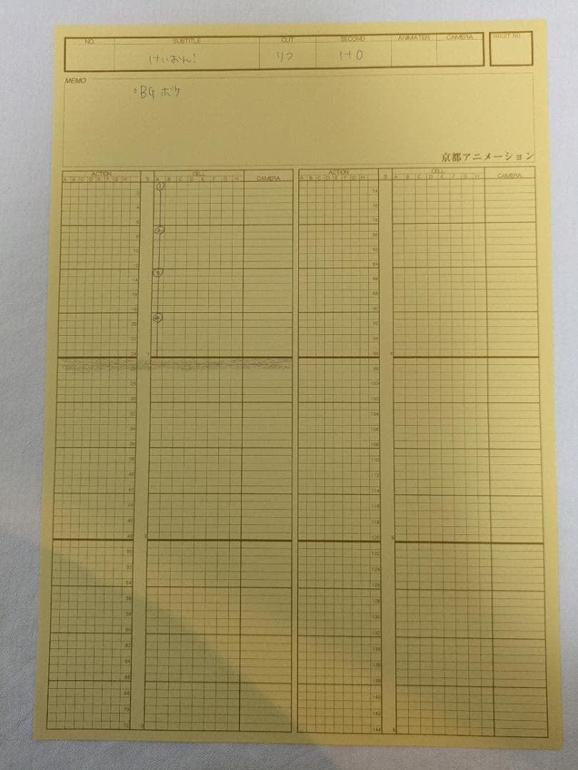 書き下ろし生動画（けいおん！）（田井中律）