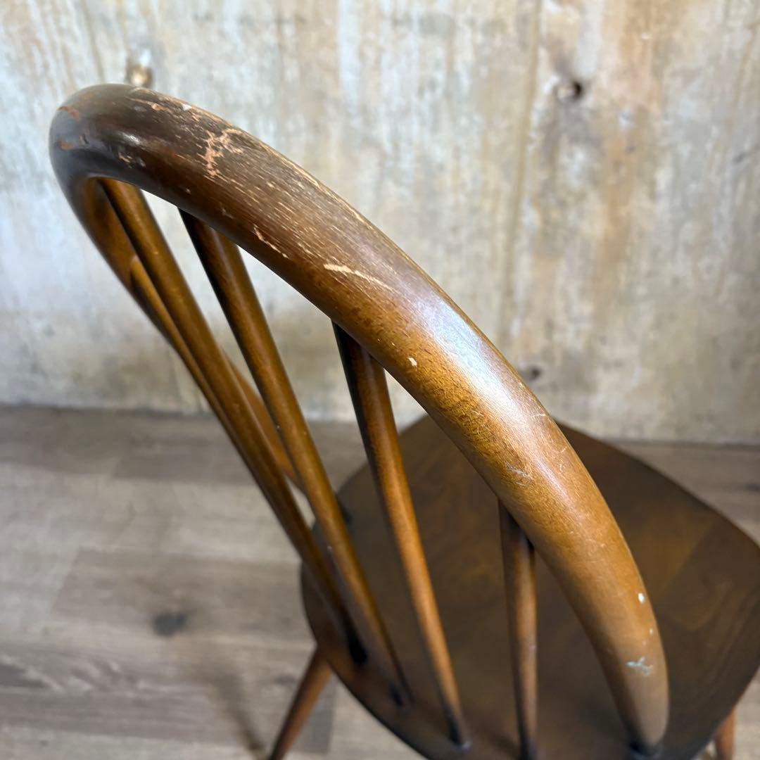 ERCOL クエーカーチェア　ヴィンテージ　アーコール　イギリス　③
