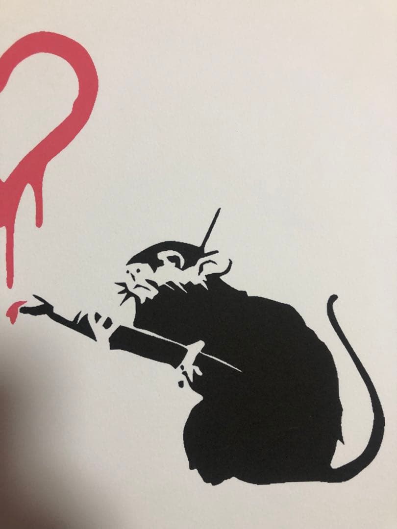 BANKSY バンクシー ラブラット LOVE RAT