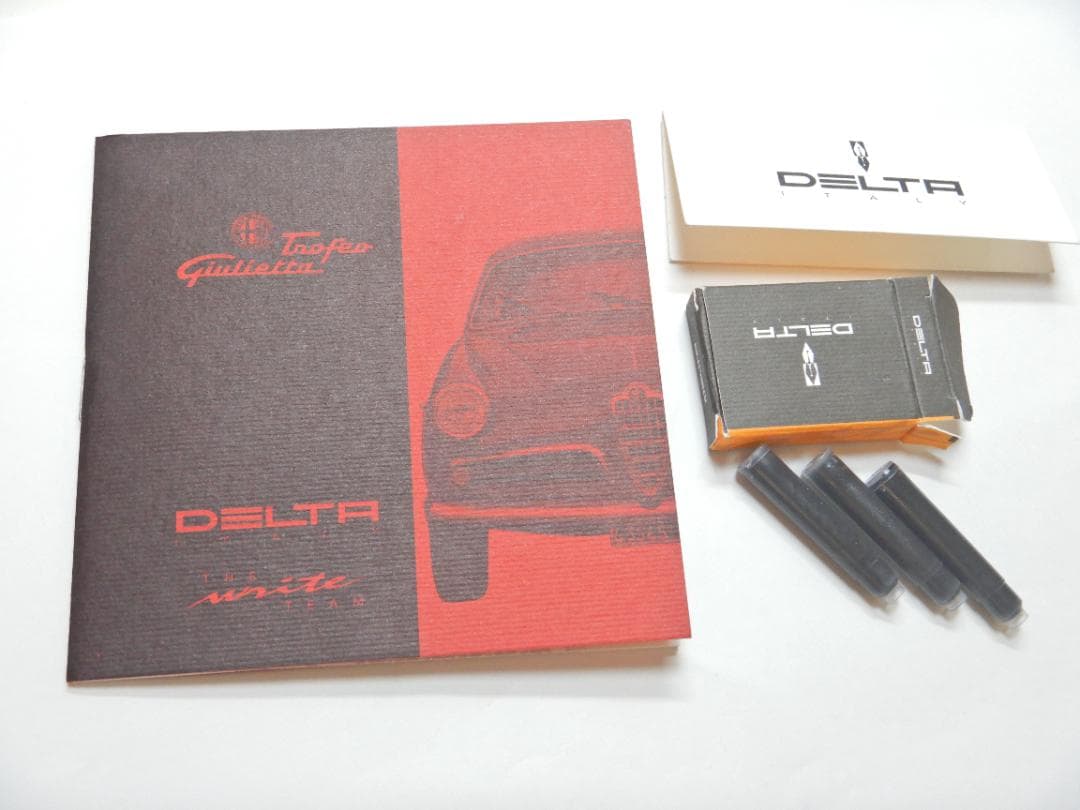 d*9様 【希少/美品】Delta デルタ 万年筆 アルファロメオ ペン先K18