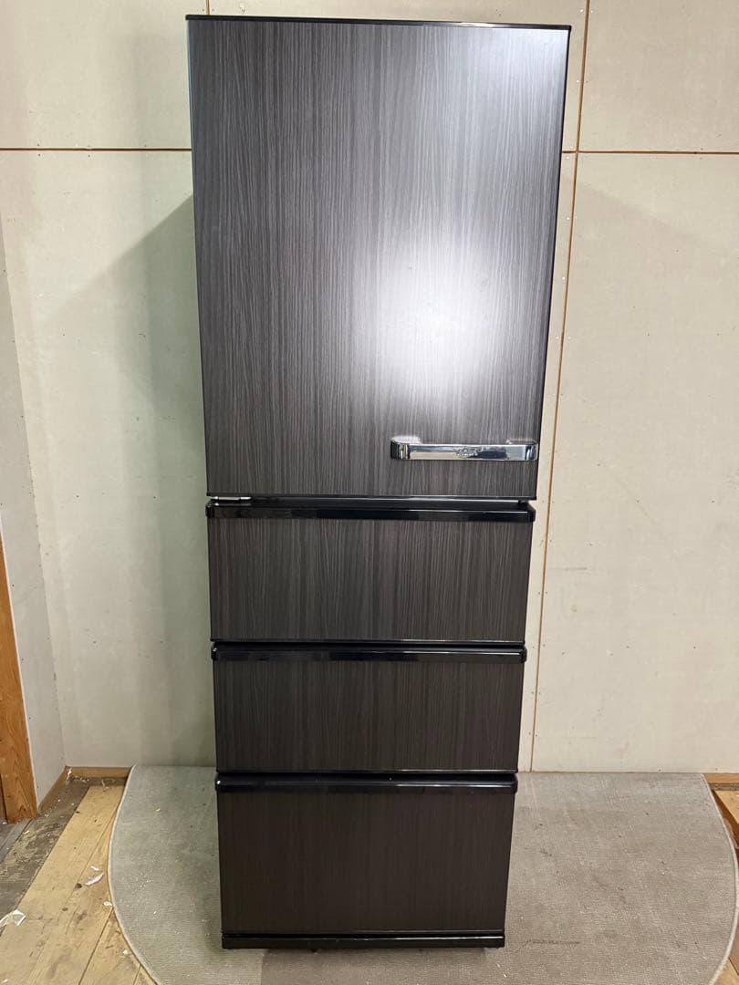 【893】【美品】AQUA 冷蔵庫AQR-V37PL(K) 368L 2024年