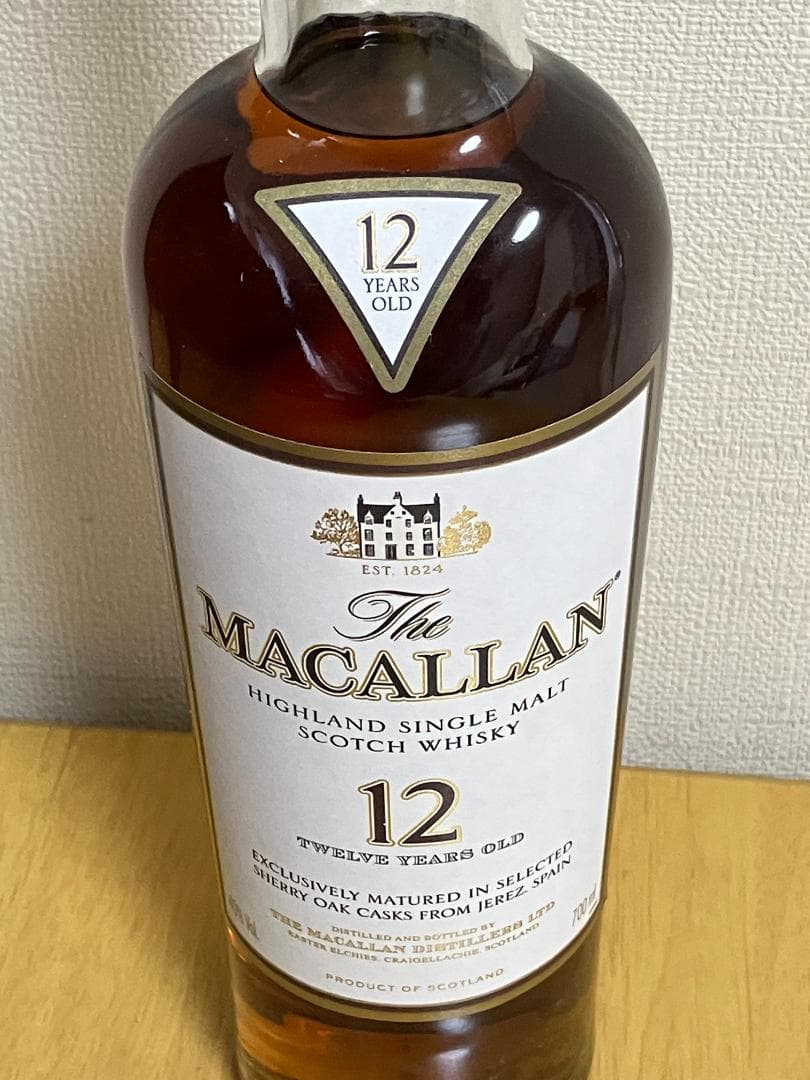 The Macallan 12年 シングルモルトウイスキー 700ml