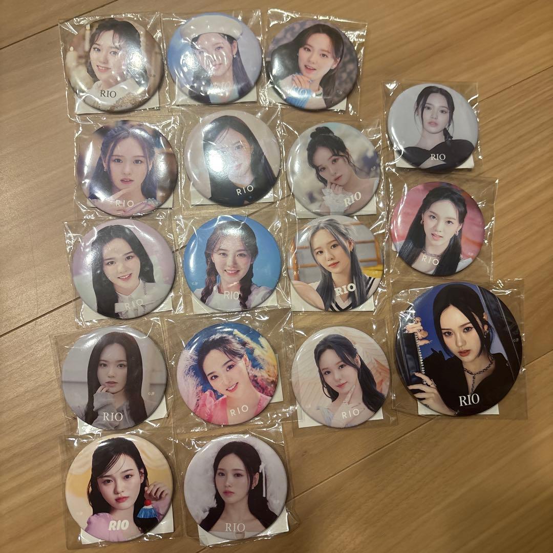 NiziU リオ 缶バッジ まとめ売り