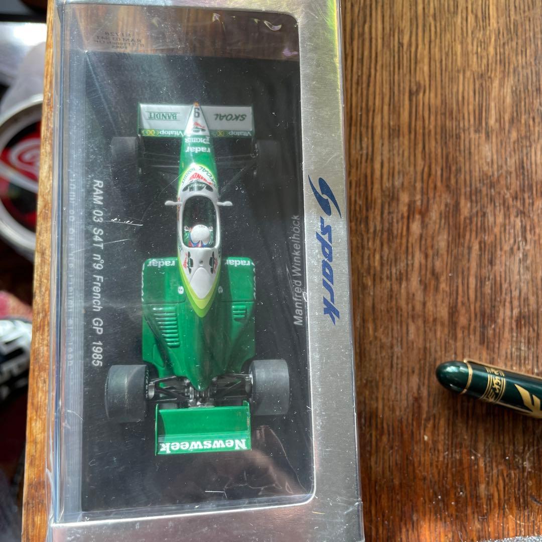 絶版　1/43 スパーク　RAM フランスGP M.ウィンケルホック　1985