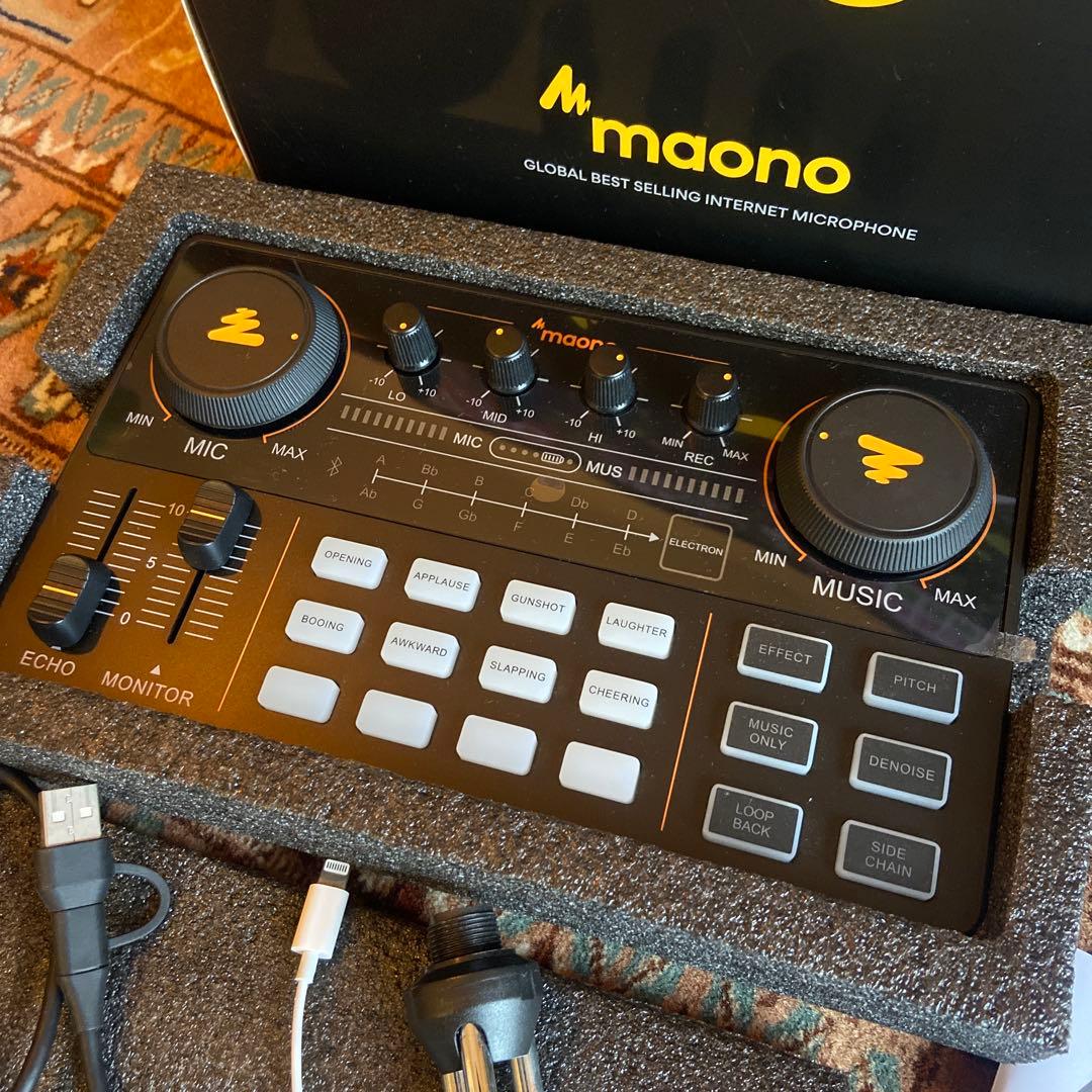 【美品】　maonoCASTER S1 スターターバンドル AU-AM200