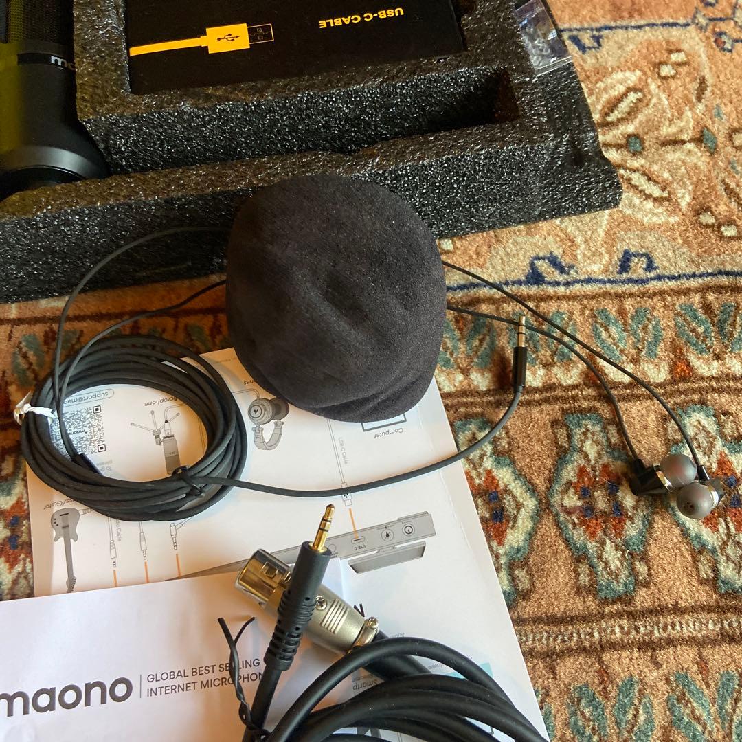 【美品】　maonoCASTER S1 スターターバンドル AU-AM200