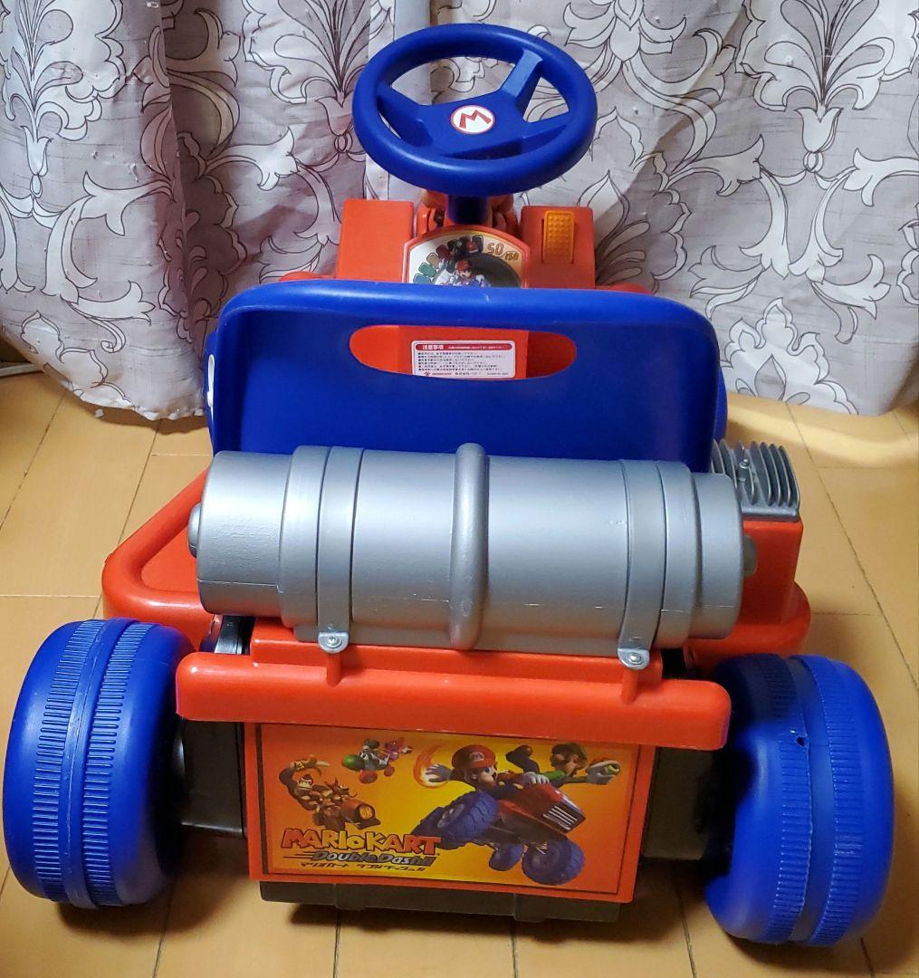 レア 希少 Nintendoマリオカートダブルダッシュ電動ペダルカー2003赤青