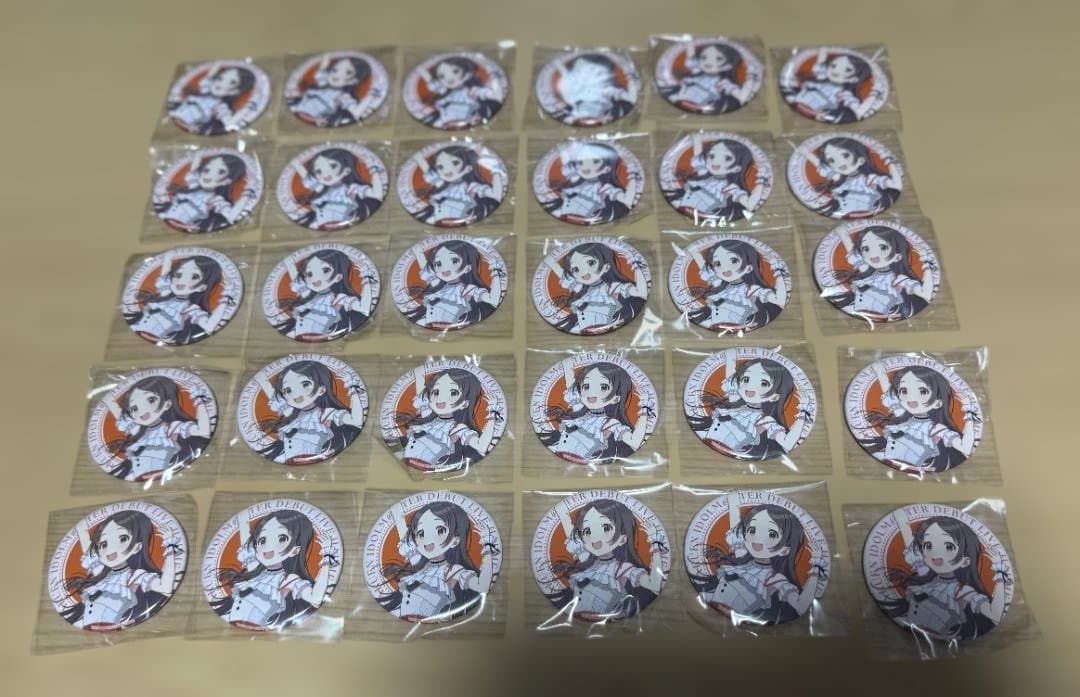 学園アイドルマスター 学マス 倉本千奈 初心公演 缶バッジ 30個