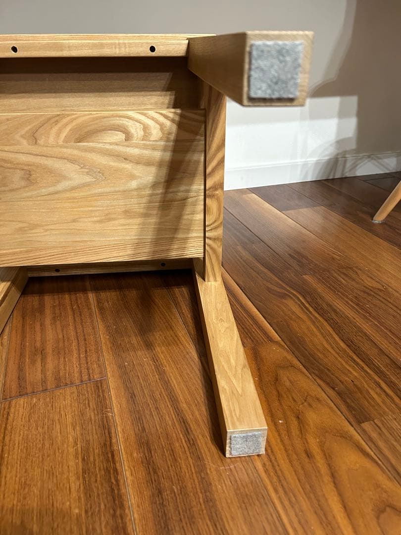 無印良品　サイドテーブル　ベンチ