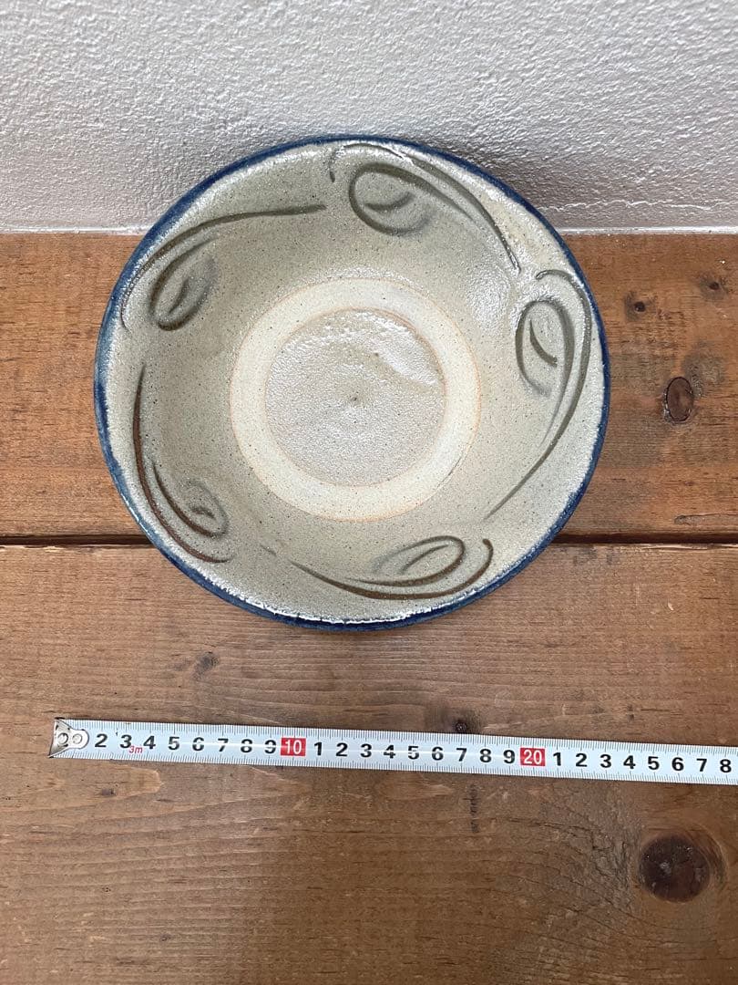 沖縄やちむん　新品未使用　大皿