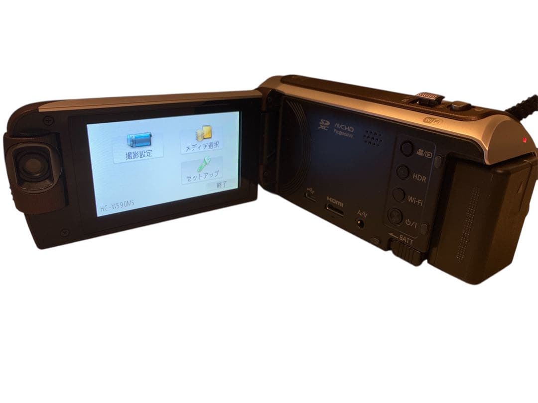 Panasonic フルHD ビデオカメラ 90倍ズーム
