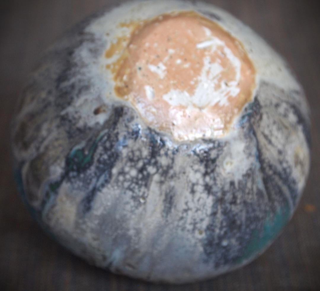 人気作家★金澤尚宜★てびねり（モーンガータ）茶碗★あよお