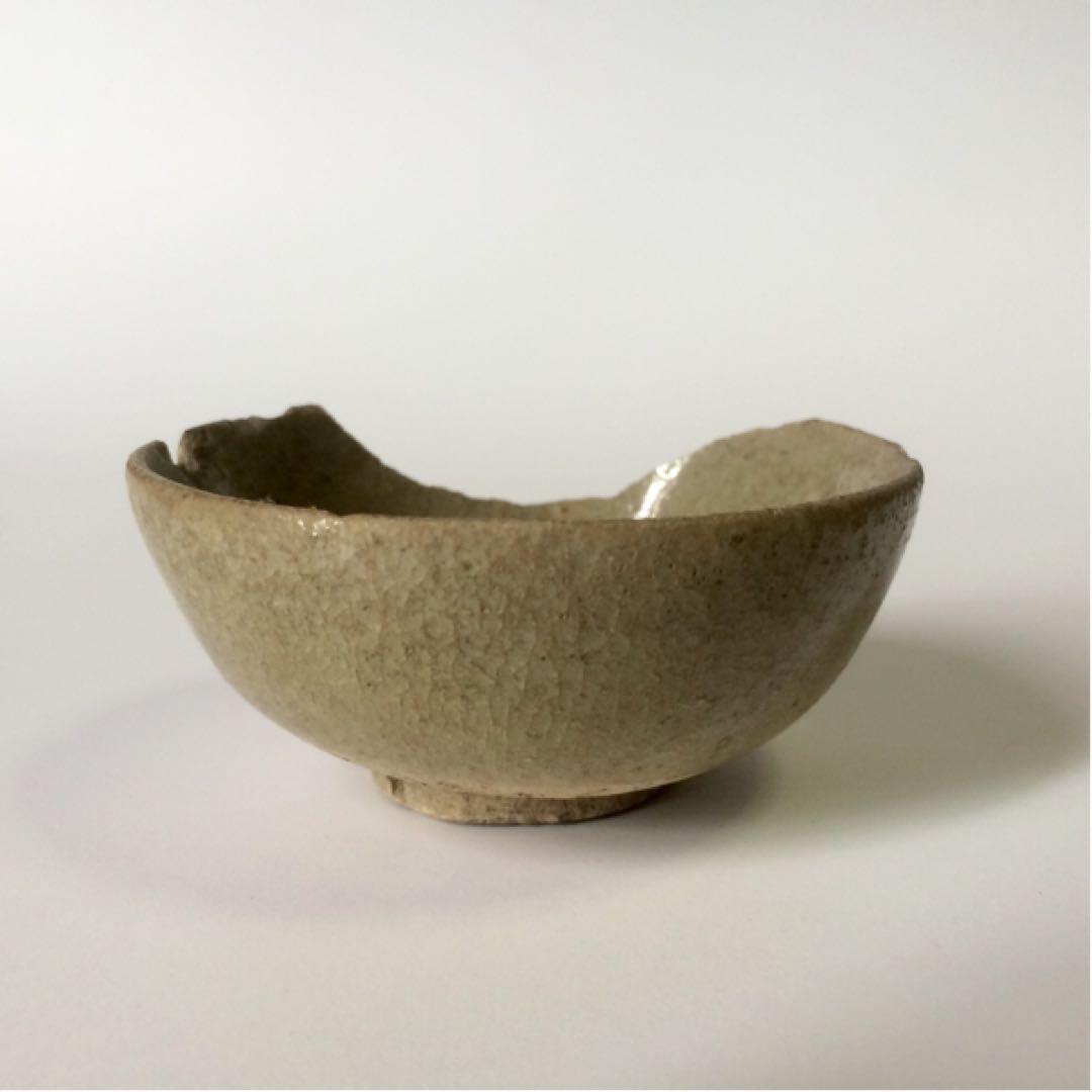 隋 青磁小杯 残欠 越州窯青磁