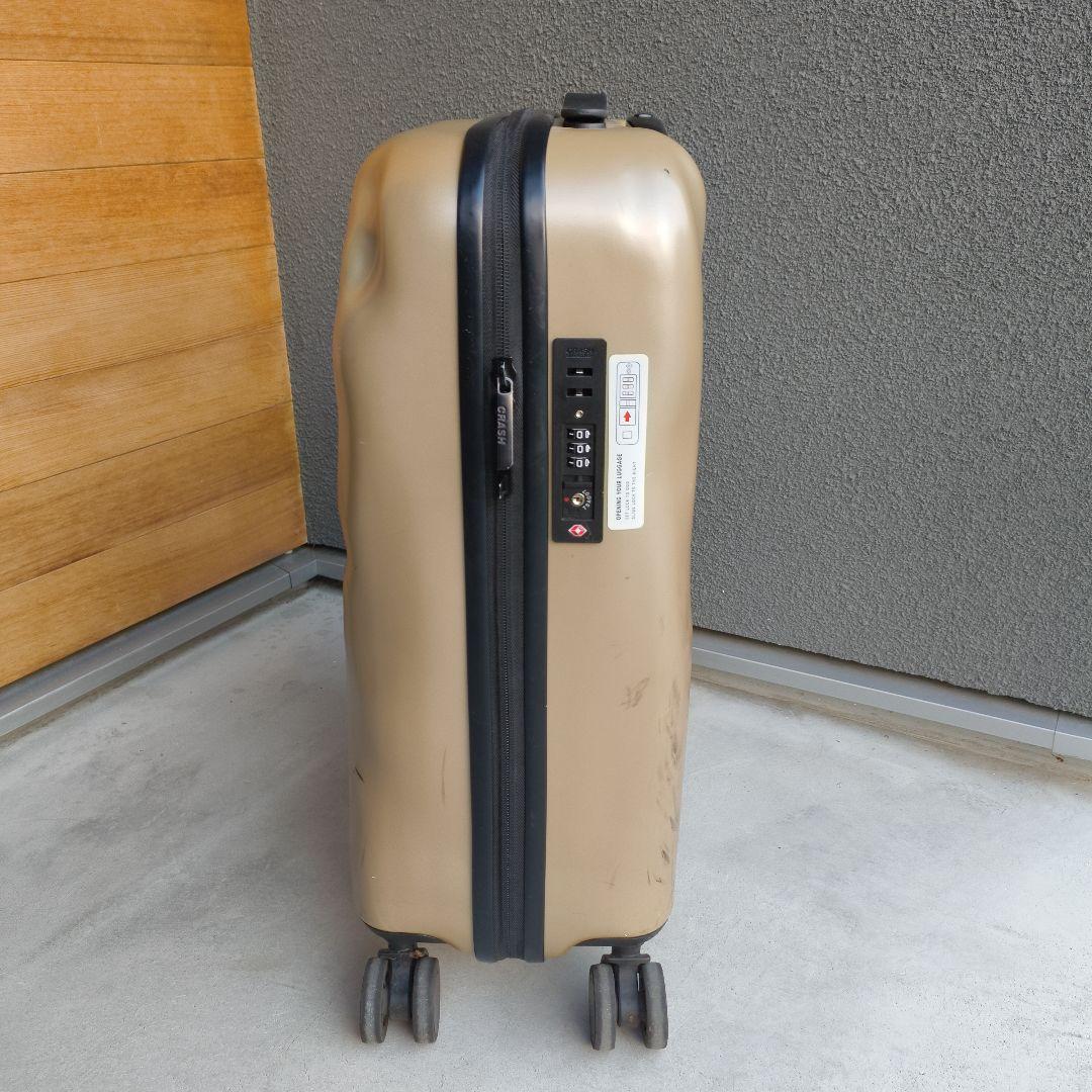CRASH Baggage ゴールドキャリーケース Sサイズ(40L)