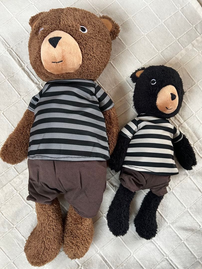 TOZAKI NAOMI 戸崎尚美 くま 2体セット 未使用50cm 35cm