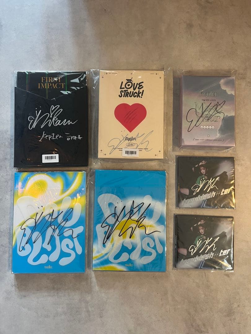 Kep1er ヒカル サイン入りアルバム
