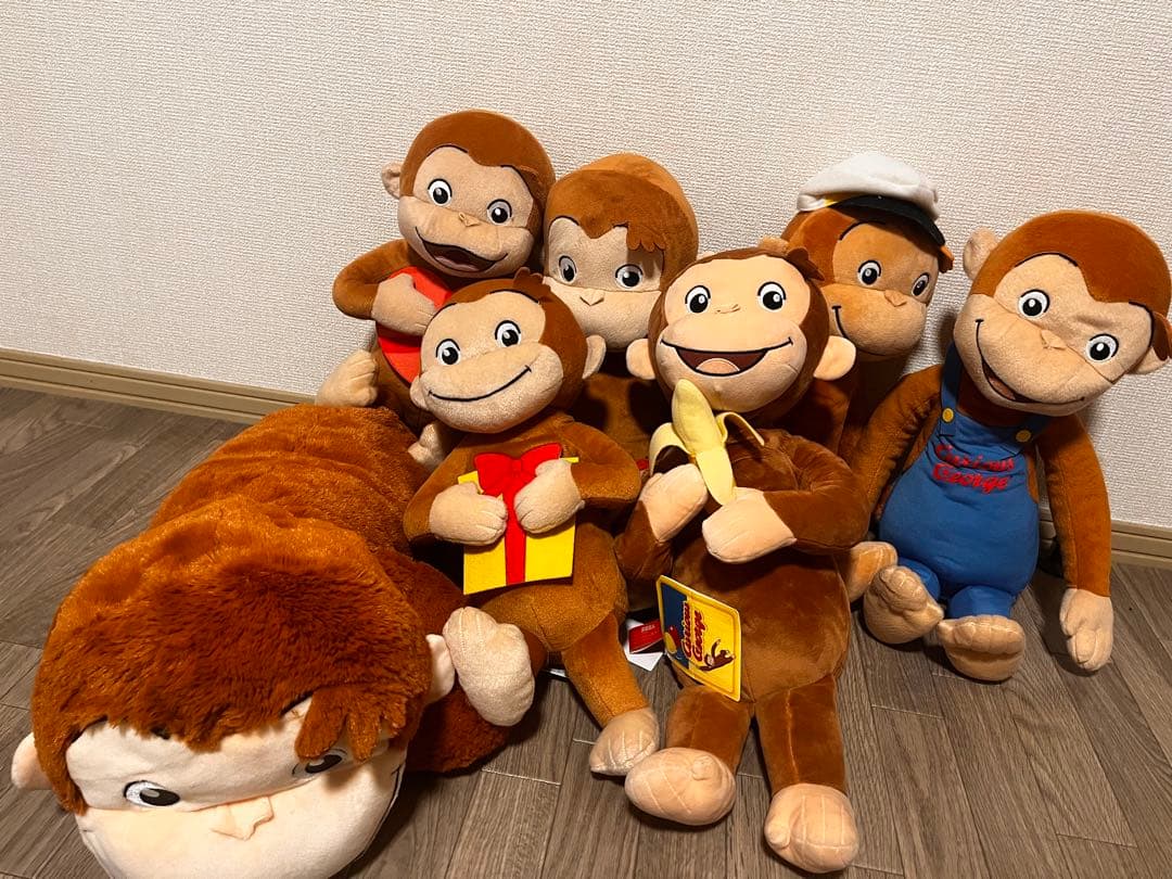 おさるのジョージ ぬいぐるみ 大きい 大量 セット グッズ