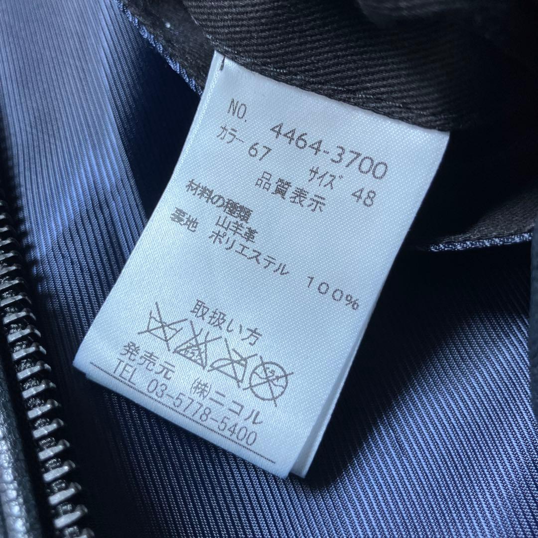 NICOLE レザージャケット 48