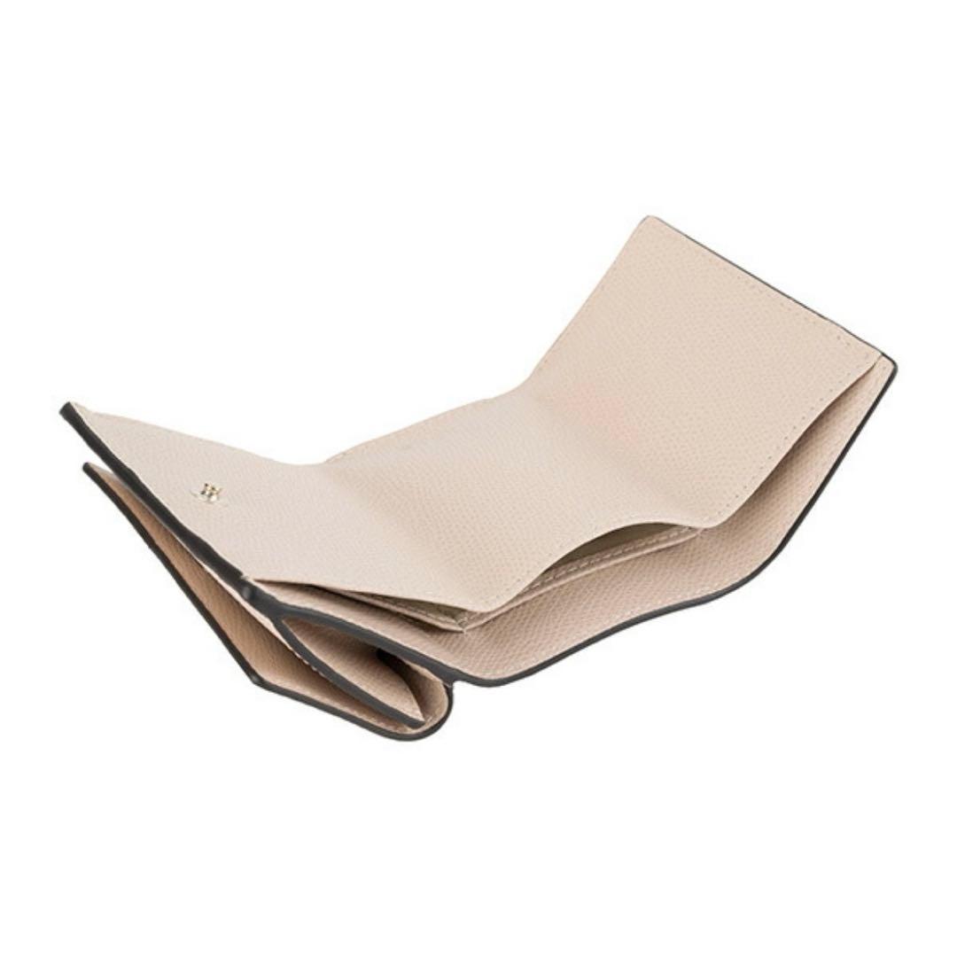 【新品未使用】FURLA 3つ折り財布 バレリーナ ピンクベージュWP00318