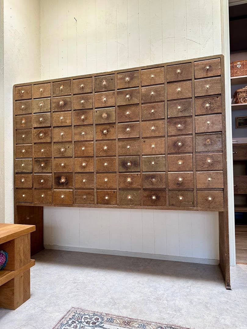 薬箪笥 72杯 古道具 アンティーク