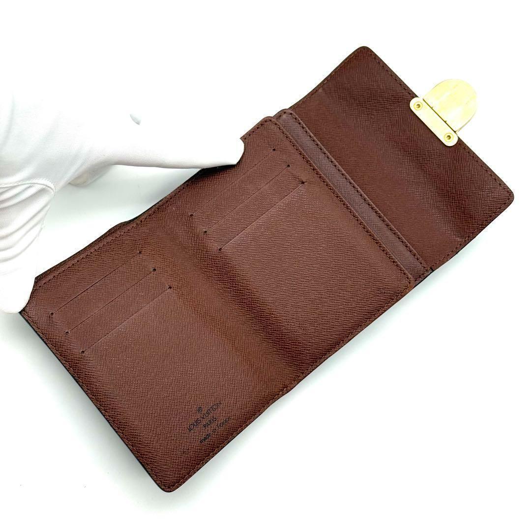 極上美品❣️ルイヴィトン モノグラム コアラ コンパクト 財布　L72