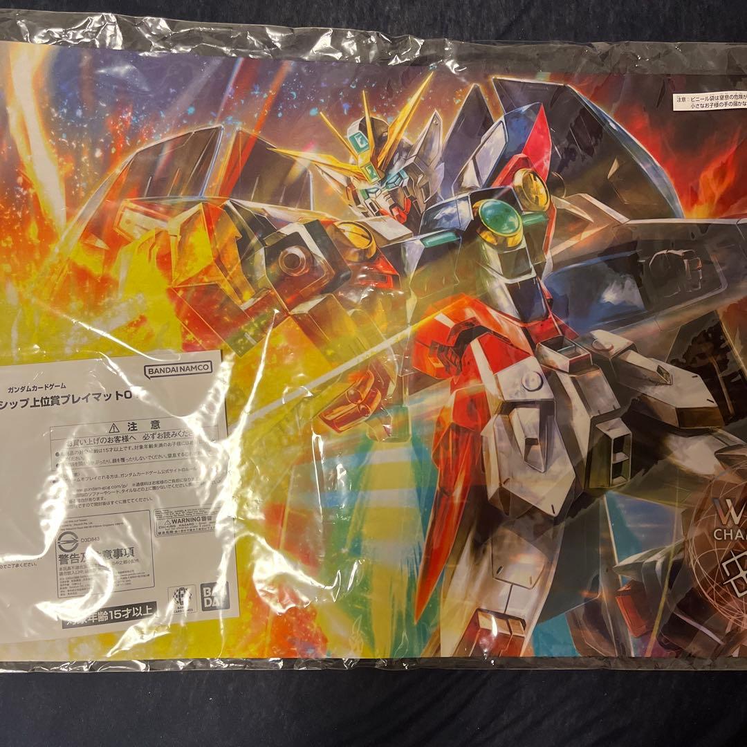 ガンダムカードゲーム エリア予選 ベスト4プレイマット ウイングガンダムゼロ
