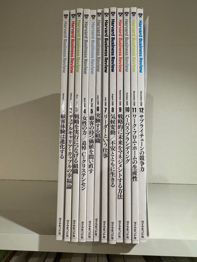全107冊／ハーバードビジネスレビュー　2014年3月号から2022年2月号