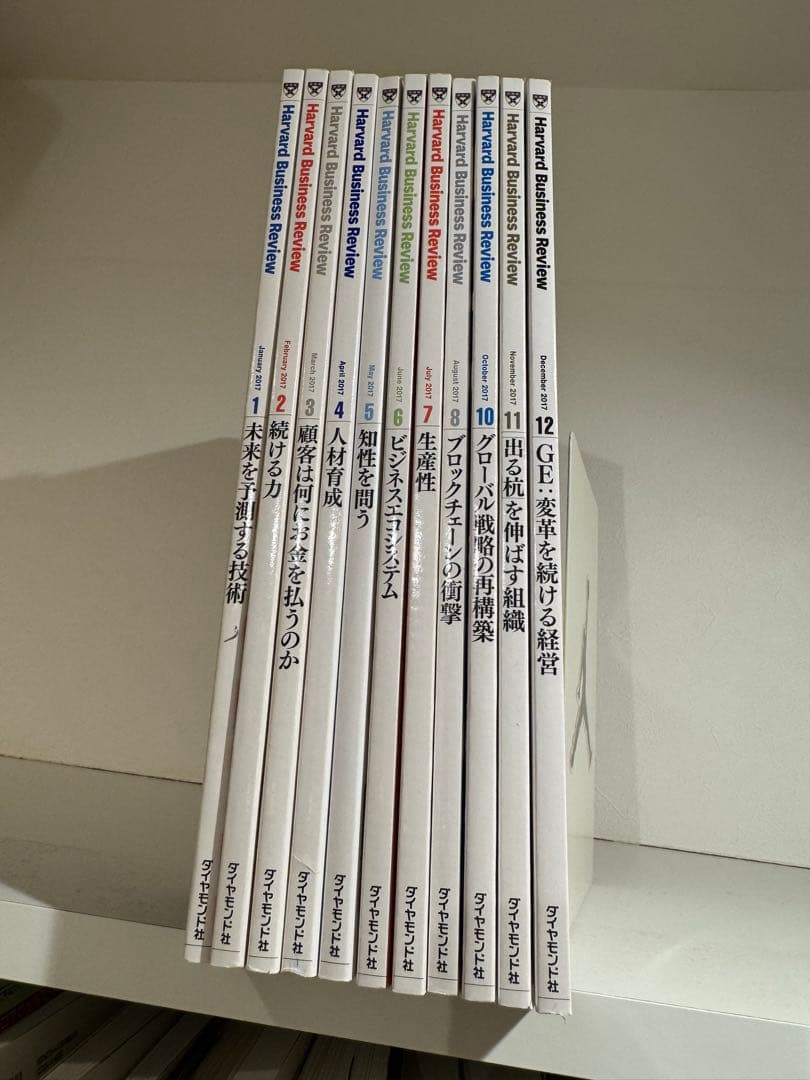 全107冊／ハーバードビジネスレビュー　2014年3月号から2022年2月号