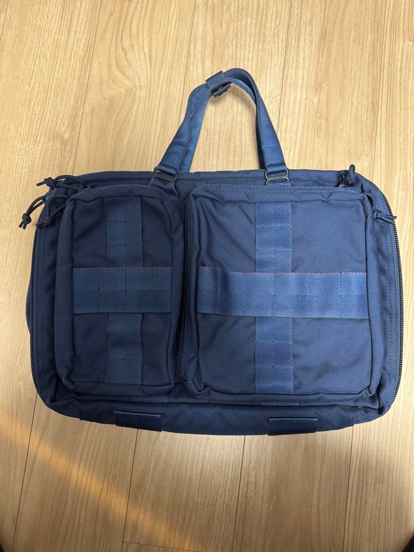 値下ブリーフィング ビームスネオトリニティ3way AIR FORCE BLUE