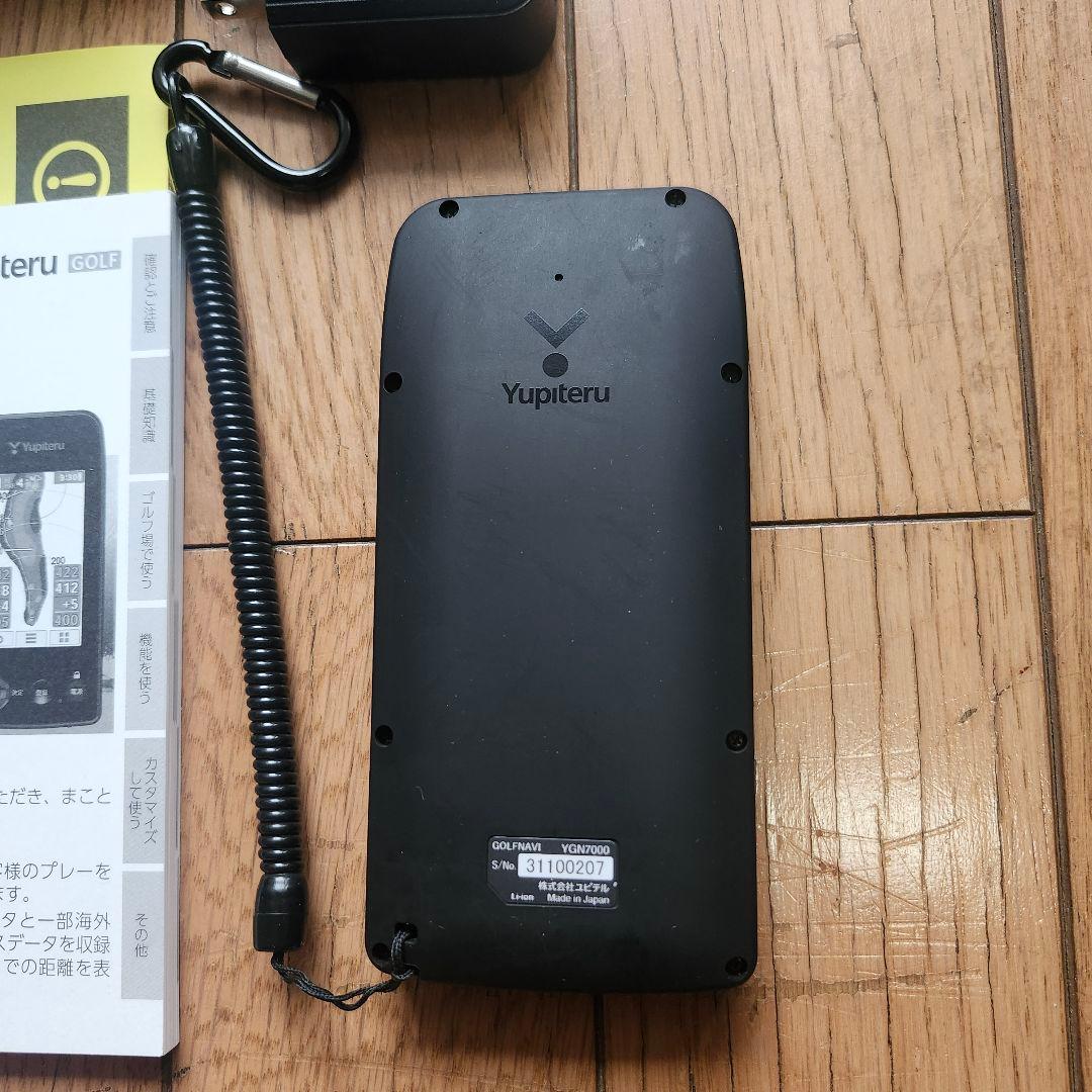 【美品】ユピテル ゴルフナビ YGN7000 高低差対応・大画面モデル