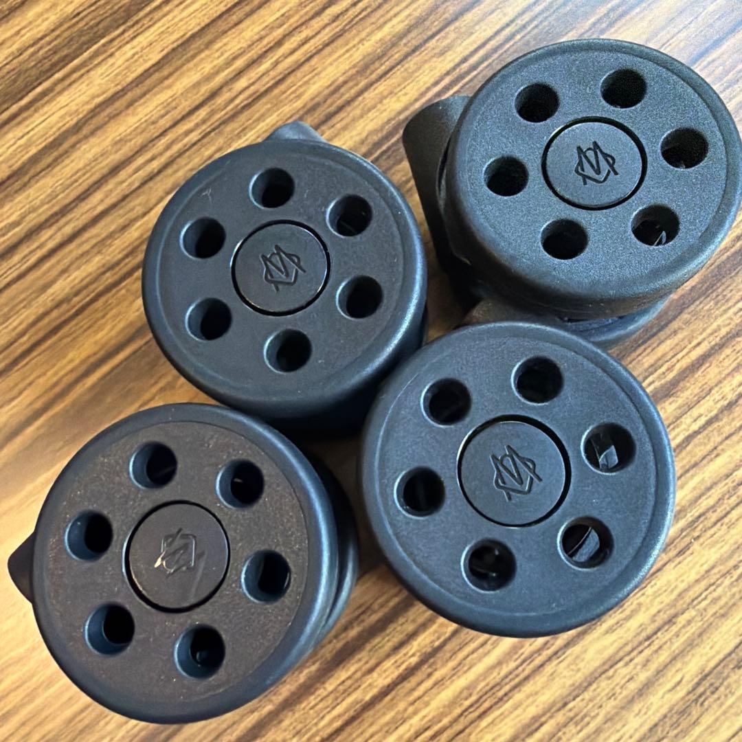 RIMOWA リモワ 純正ホイール（ブラック4個セット）　新品・未使用