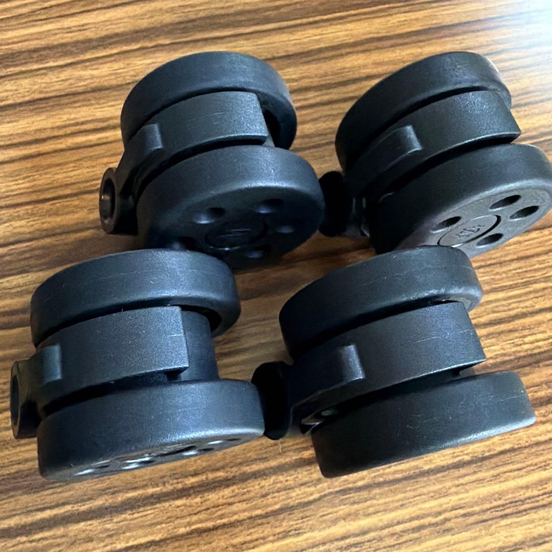 RIMOWA リモワ 純正ホイール（ブラック4個セット）　新品・未使用