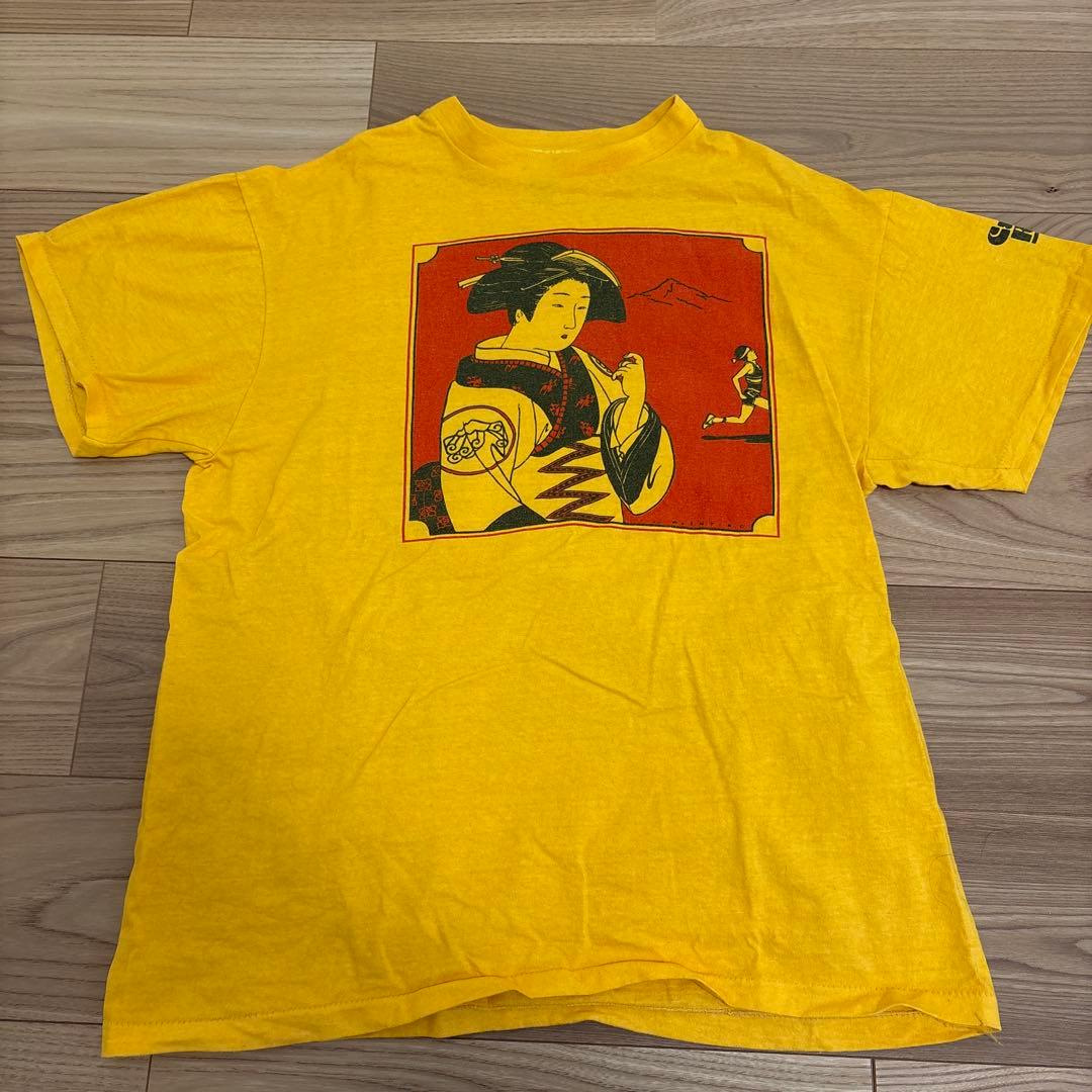 と*ん様 NIKE 浮世絵 Tシャツ80s シングルステッチ Cascade R