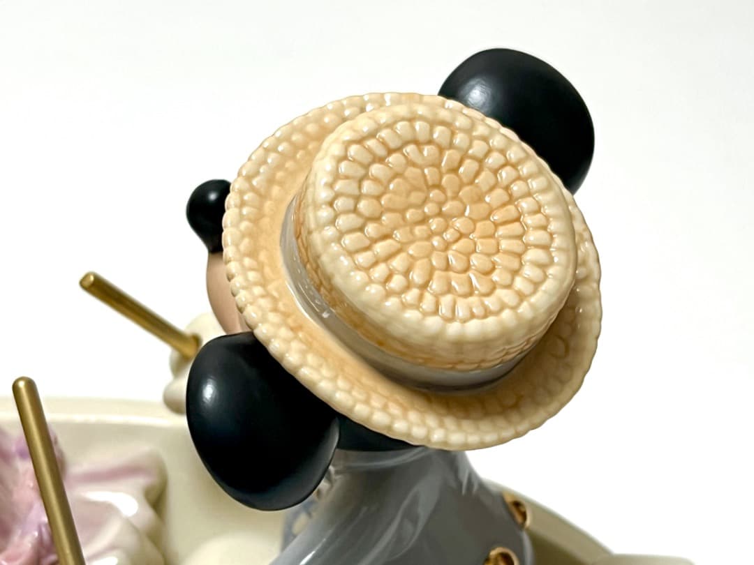 ディズニー ミッキーとミニーのRowboat Romance レノックス 陶器