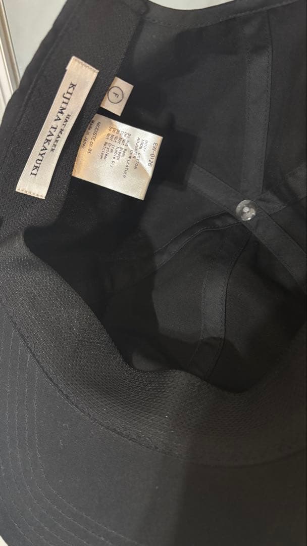 帽子 KIJIMA TAKAYUKI LIGHT CANVAS 6PANEL