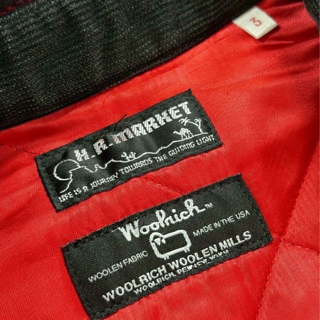 も*ぃ様 ハリウッドランチマーケット ウールリッチ CPO 中綿 赤/黒 3キム