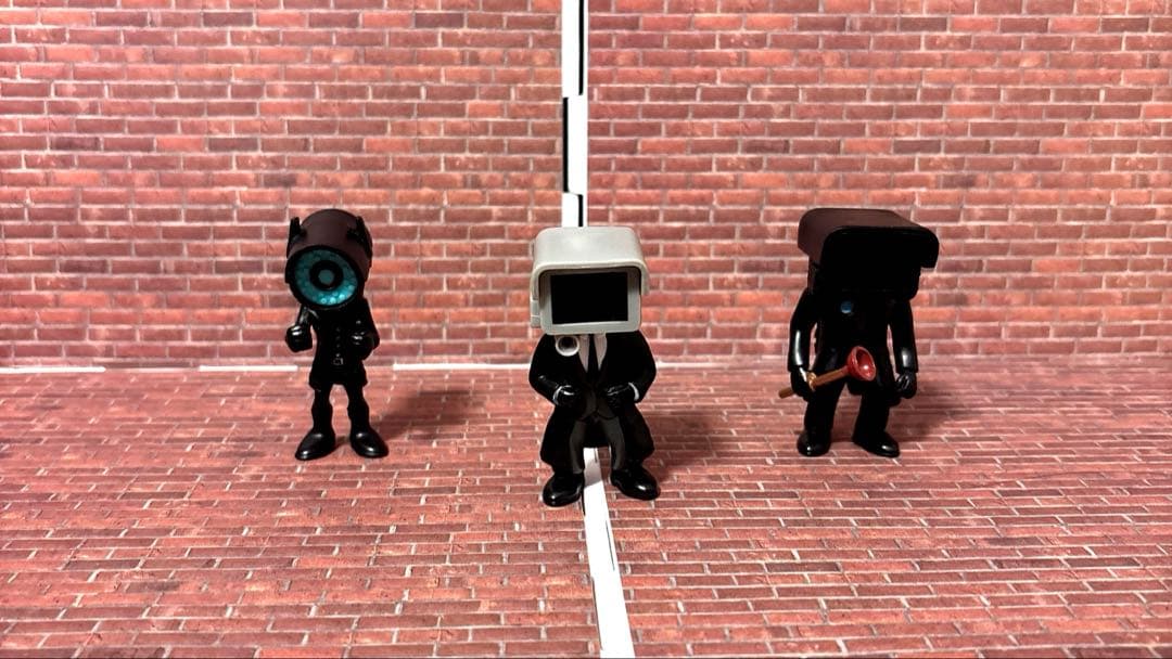 スキビディトイレ公式フィギュア１９個セット　　skibidi toillet