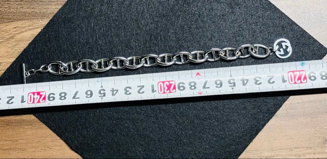 Dページ・GUCCI トムフォード期シェーヌダンクルブレスレット