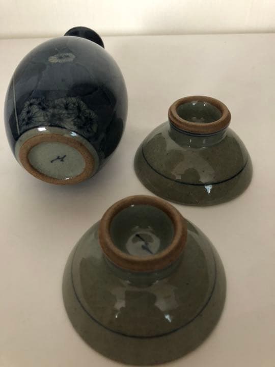 酒器セット 野の花 辻修作品