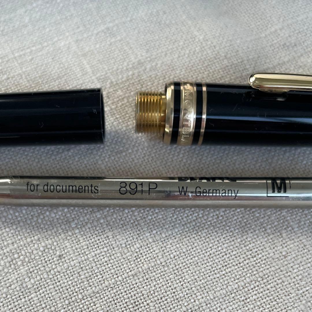 モンブラン　ボールペン　マイスターシュテュック W-GERMANY　ゴールド
