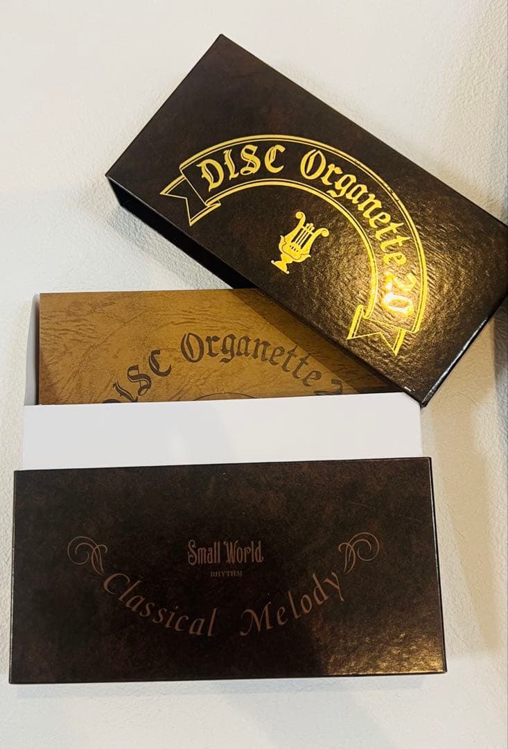 【新品】超レアオルガニートM729 壁掛時計ディスクオルゴール6枚付きお譲ります