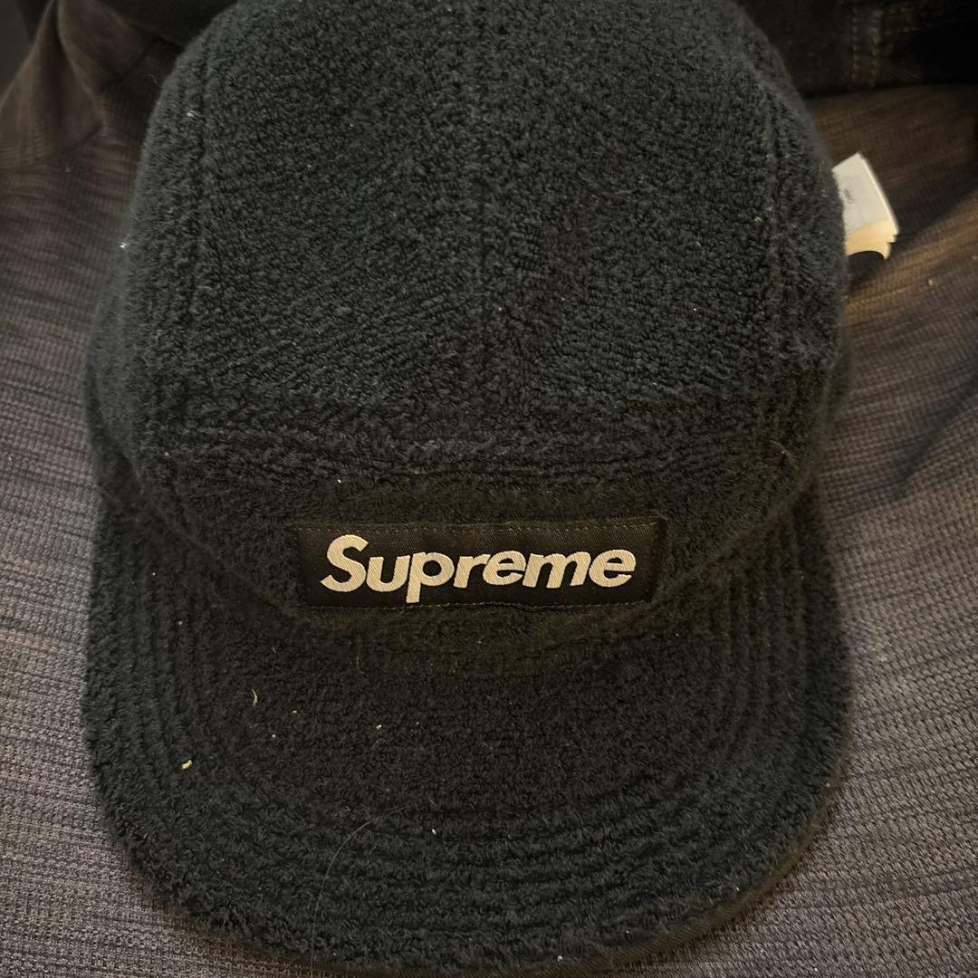 Supreme ブラック キャップ リバーシブル