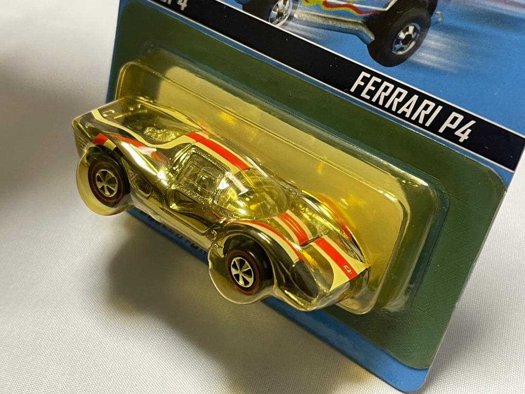 ミニカー HotWHeels SUPER CHROMES FERRARI P4