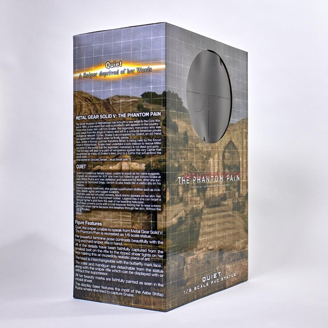 クワイエット　メタルギア ソリッドV 1/6スケール スタチュー Gecco