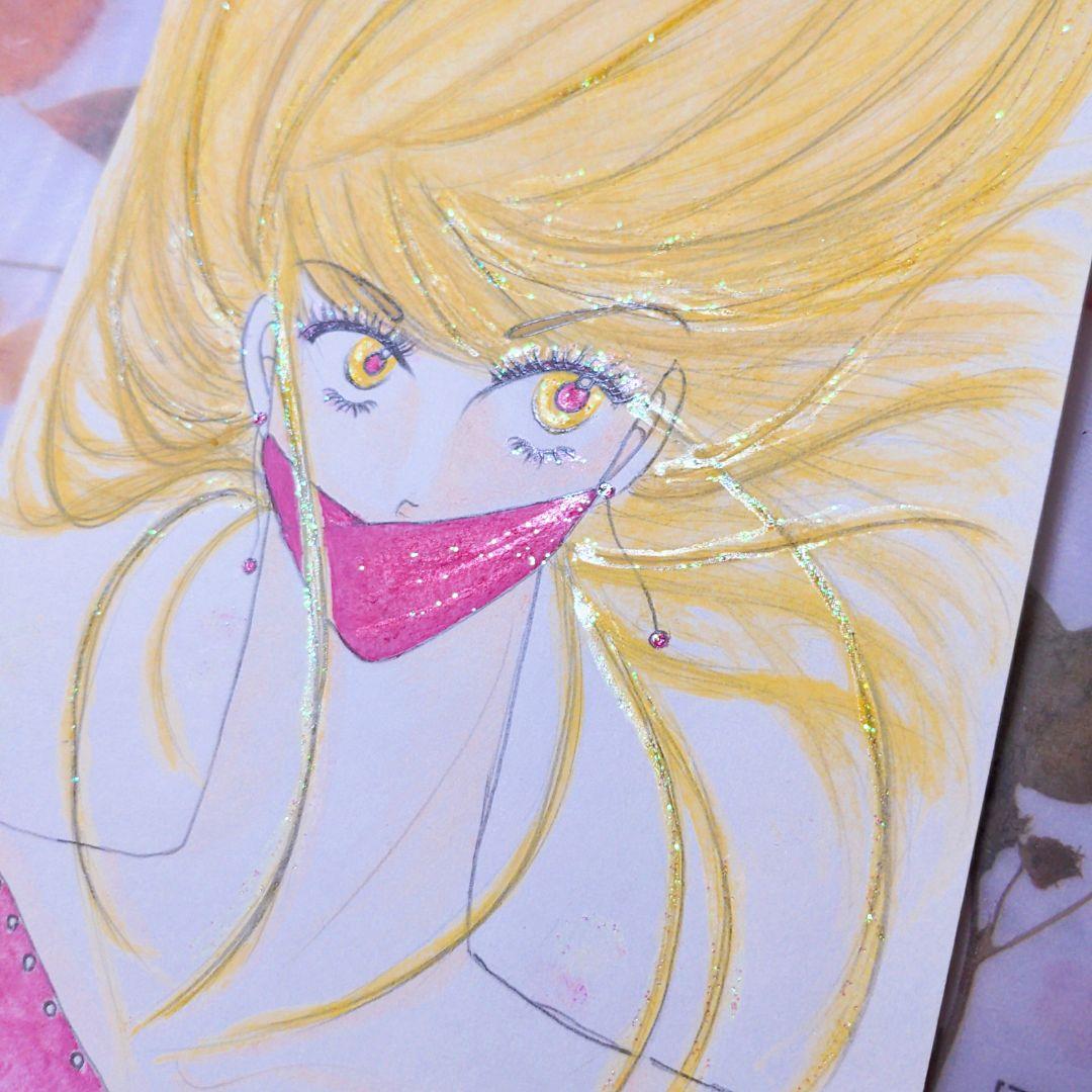 ❤超美人★手書き美人イラスト(220602)★配送無料