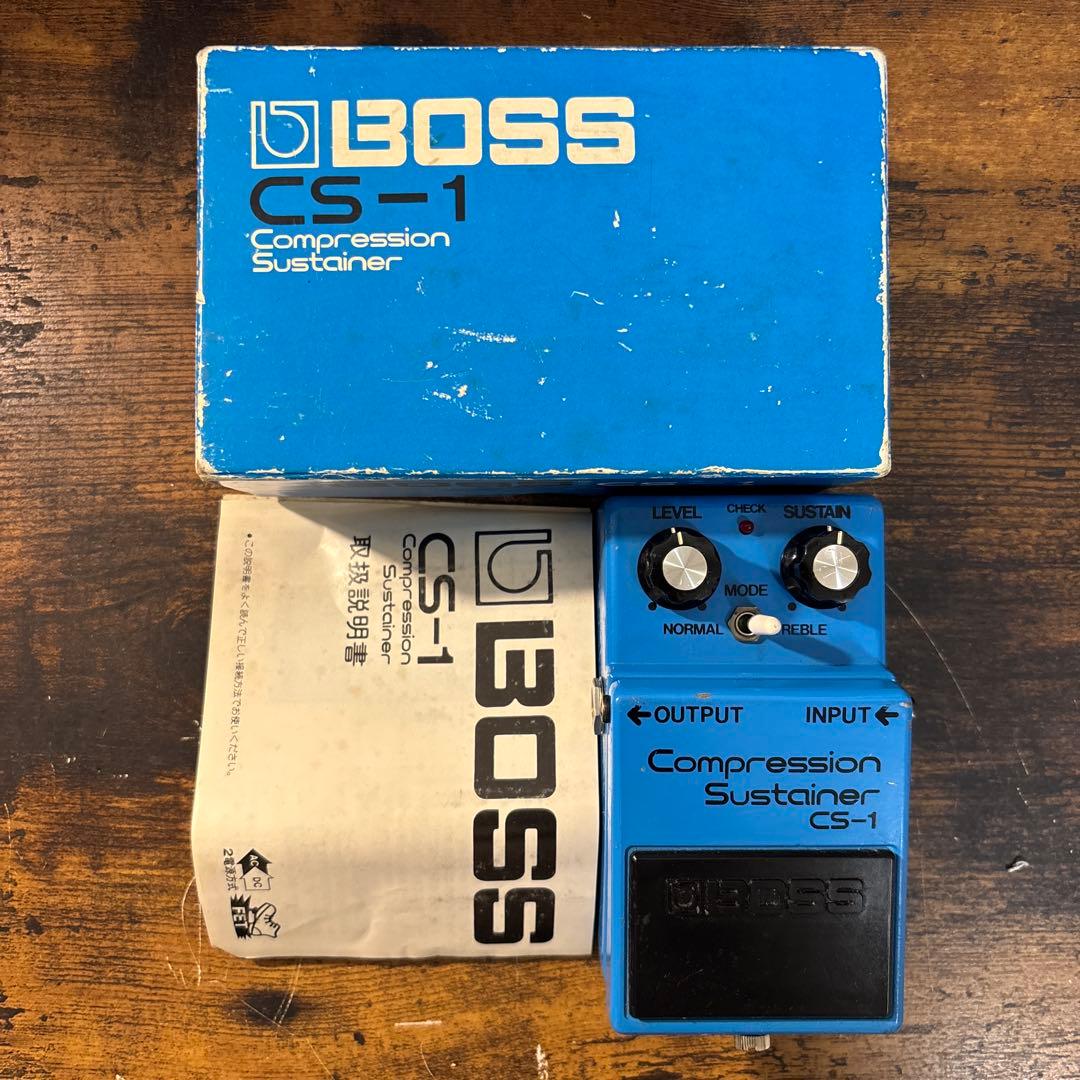 BOSS CS-1 1980年 日本製　箱　説明書付き