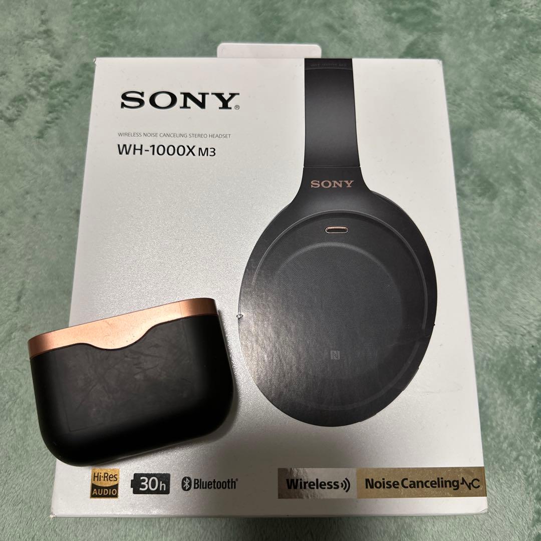 Sony WH-1000XM3 ブラック　オマケWF-1000XM3付き