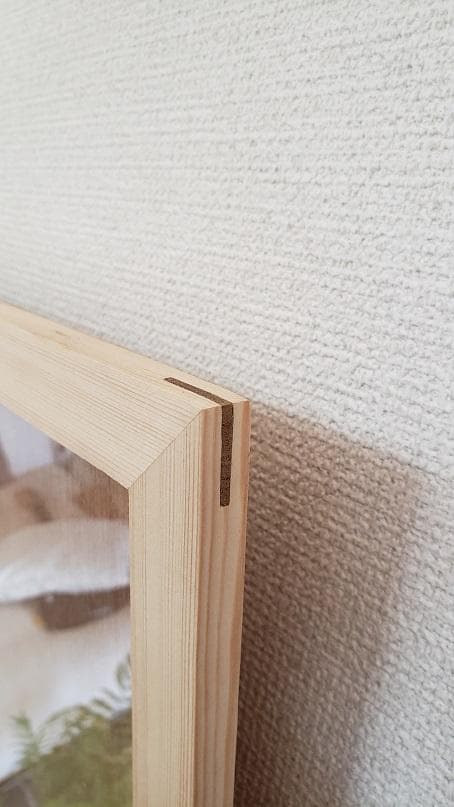 CABC　510mmｘ510mmのバンダナをお飾りいただく額　黒