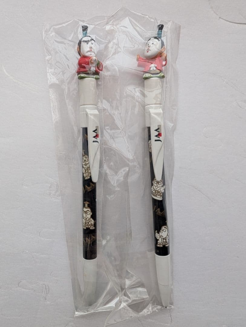 【超希少2点SET】バカ殿様 × JAL コラボ ボールペン＆シャーペン　非売品