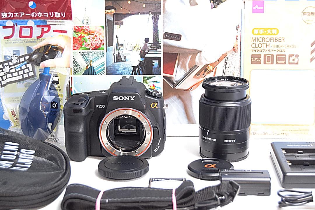 ✨美品✨❤初心者オススメ❤✨スマホ転送OK✨SONYソニーα200✨